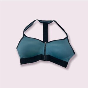 PINK Victoria’s Secret Women’s Ultimate Push-up Sports Bra, Zipper Front